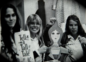 Mischief makers at Bellu's Fine Fabrics